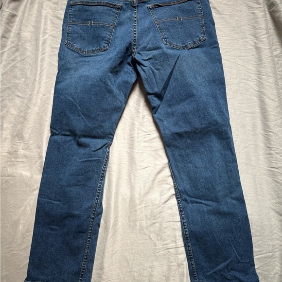 US Polo Assn Straight Leg Jeans W36 L30 Medium Wash Denim 99% Cotton 33x29 - Picture 2 of 7